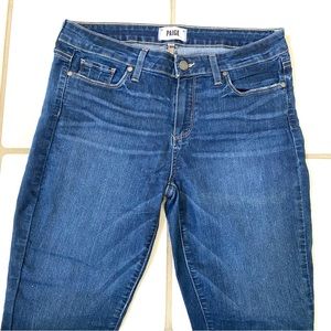Paige | The Verdugo Ankle Crop Jean in Medium Wash, Size 31
